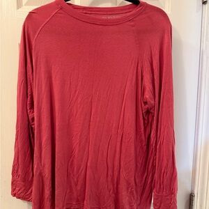 Women's Under Scrubs Long Sleeve Top - Coral